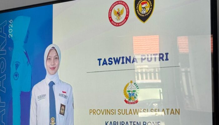 Siswi SMA Negeri 1 Bone Tembus Paskibraka Nasional, Bupati Bone: Ini Kebanggan