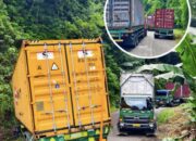 Bak Makan Buah Simalakama, Sudah Dua Malam 6 Truk Terjebak Macet di Tanjakan Ekstrem Bypass Sumpallabbu