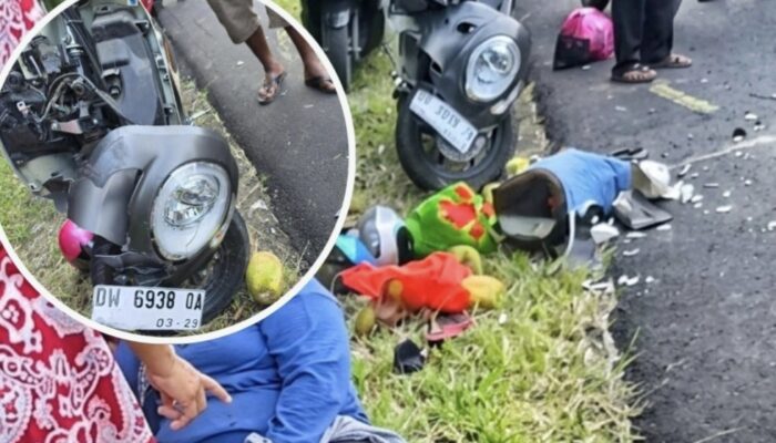 Lakalantas di Seppabulue, Pengendara Dilarikan ke RS