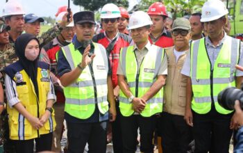 Perkuat Ketahanan Pangan, Gubernur Sulsel Didampingi Bupati Bone Groundbreaking Proyek Irigasi Bengo