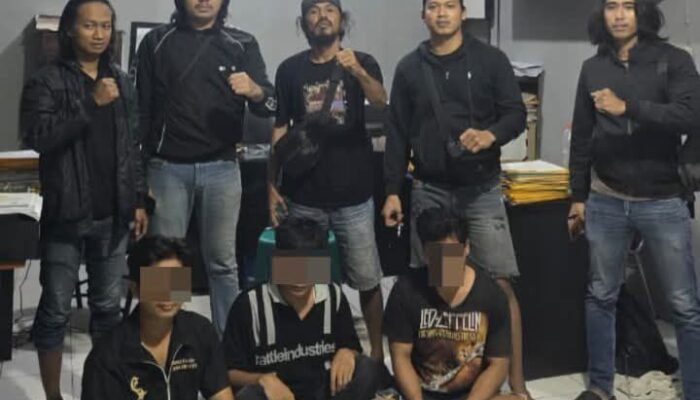 Satreskrim Polres Bone Amankan  Terduga Pelaku Pengeroyokan di Lapangan Merdeka