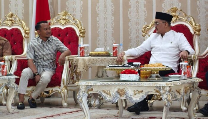 Terima Audensi Anggota Komisi V DPR RI, Bupati Bone Sampaikan Prioritas Infrastruktur