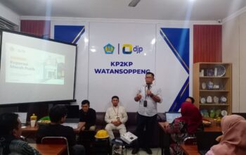 KP2KP Watansoppeng Gelar Edukasi Perpajakan untuk 70 Pengurus Koperasi Merah Putih se-Kabupaten Soppeng