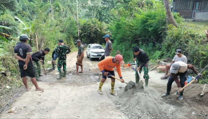 Satgas TMMD ke-129 Kodim 1407/Bone Kebut Perbaikan Dekker di Bontocani, Permudah Mobilitas Warga