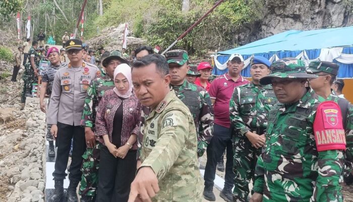 Kapolsek Bontocani Hadiri Penutupan TMMD ke-129 di Desa Pattuku