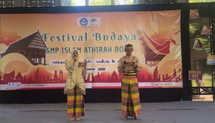 Generasi Muda Jaga Warisan Leluhur, FESTARA 2026 Semarak di SMP Islam Athirah Bone