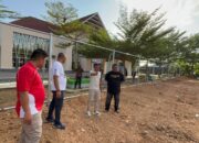 Bupati Bone Cek Pekerjaan Lapangan Mini Soccer di Green Epicentrum, Pastikan Pengerjaan Berkualitas