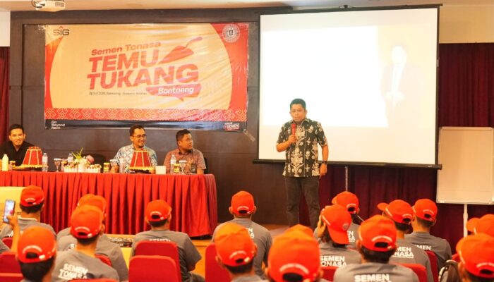 PT Semen Tonasa Perkuat Kemitraan dengan Tukang Bangunan, Dorong Penggunaan Produk Lokal Berkualitas