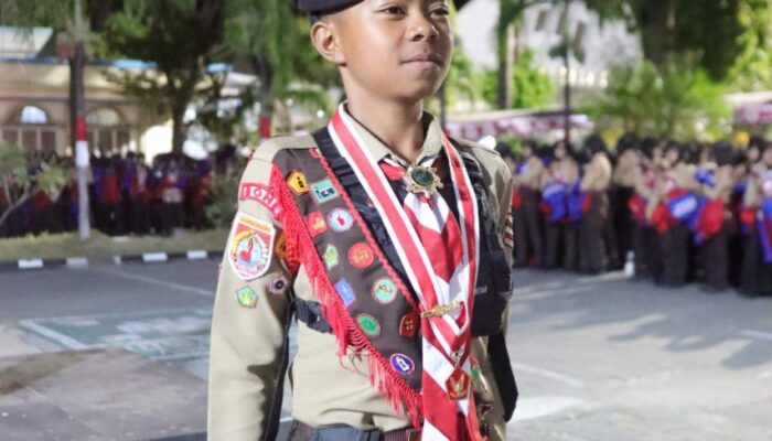 Putra Bupati Bone Jadi Komandan Upacara Pelepasan Kontingen Jambore Nasional XII 2026