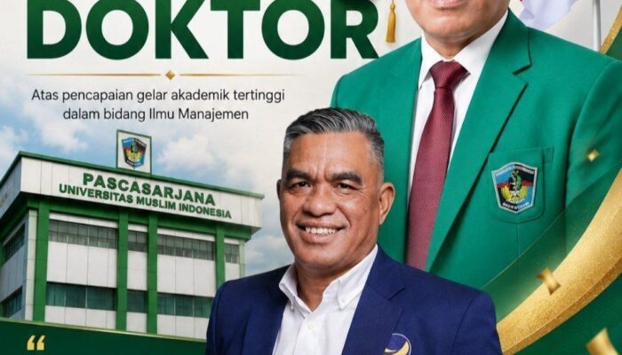 Perjuangan H.Muslimin, Pernah Putus Sekolah Karena Kurang Biaya, Kini Raih Doktor Ilmu Manajemen