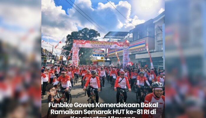 Gowes Kemerdekaan Bakal Semarakkan HUT ke-81 RI di Ulaweng