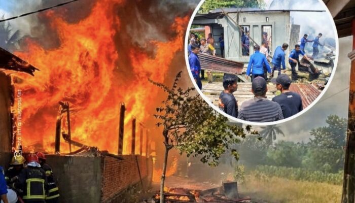 Kebakaran Kembali Terjadi di Panyula Usai 2 Rumah Hangus, Kerugian Ditaksir Rp150 Juta