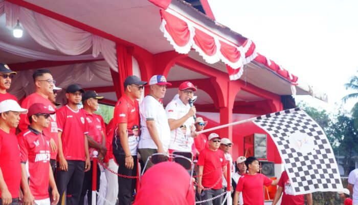 Deretan ‘Tokoh Kajuara’ Semarakkan Jalan Santai HUT ke-81 RI di Awang Tangka, Mulai dari Wabup Bone Hingga Legislator Kajuara