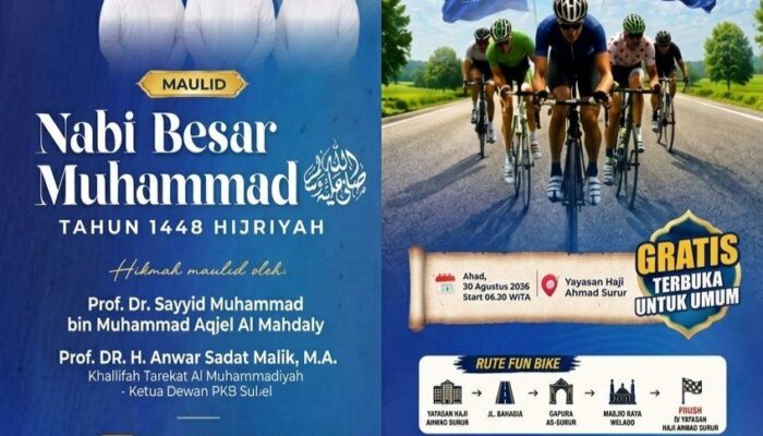 Patria Group Semarakkan Maulidul Rasul 1448 H, Ulama Malaysia dan Qari Nasional Bakal Hadir di Bone