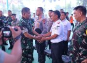 Bupati Bone Hadiri Latihan Penanggulangan Bencana, Pangdam XIV Hasanuddin Tekankan Sinergi