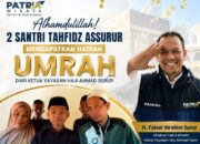 Masya Allah! Dua Santri Bone Menuju Tanah Suci,  Raih Hadiah Umrah dari Ketua Yayasan Haji Ahmad Surur