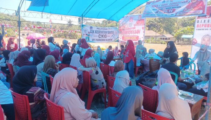 Temu Konstituen di Ulaweng, Andi Purnama Sari Amier Hadirkan Cek Kesehatan Gratis dan Pasar Murah
