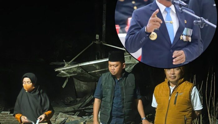 4 Rumah Ludes Terbakar di Lattekko, Gerak Cepat Bupati Bone Salurkan Bantuan untuk Korban