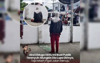 Aksi ODGJ Buat Publik Terenyuh: Dia Lupa Dirinya, Tapi Ingat Jalan Menuju Tuhannya