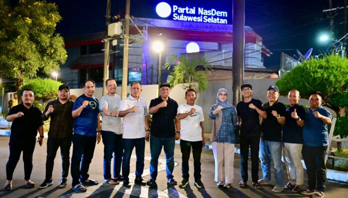 Perkuat Soliditas Partai, Ketua Fraksi NasDem Bone Hadiri Rapat Internal DPW NasDem Sulsel