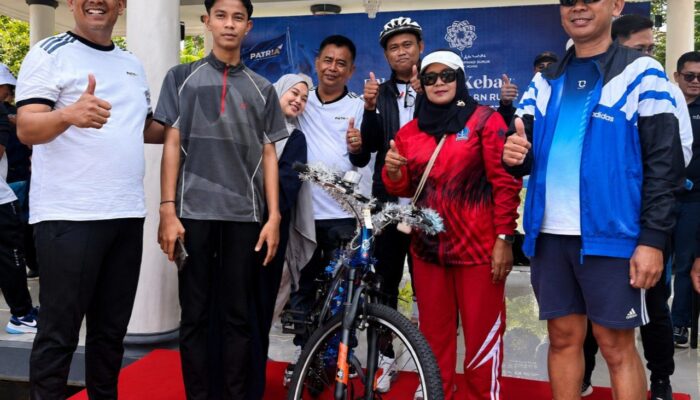 Patria Fun Bike 2026 Perdana Digelar di Ajangale, H. Faisal: Sehat Bersama, Seru Bersama