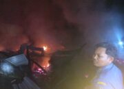 Rumah Panggung di Kahu Bone Terbakar, Gabah dan Mesin Pertanian Ikut Hangus