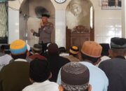 Kapolsek Tangayya Silaturrahmi, Sampaikan Pesan Keamanan