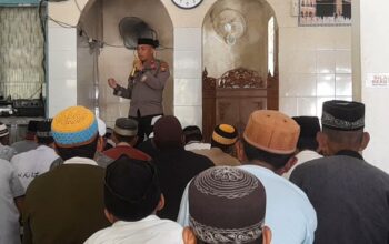 Kapolsek Tangayya Silaturrahmi, Sampaikan Pesan Keamanan