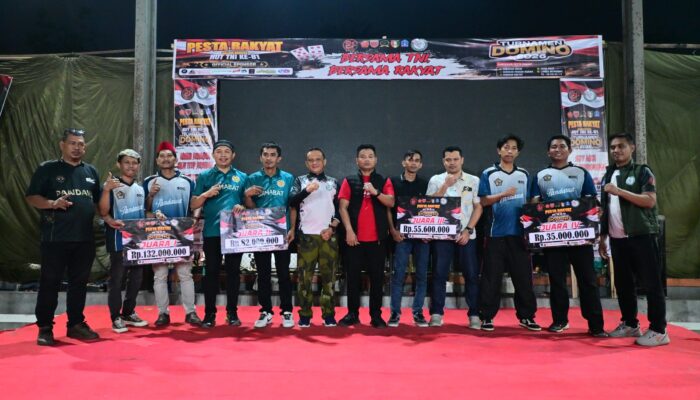 SDC Bone Berjaya, Ini 4 Pemenang Turnamen Domino HUT TNI ke-81,  Total Hadiah Rp400 Juta