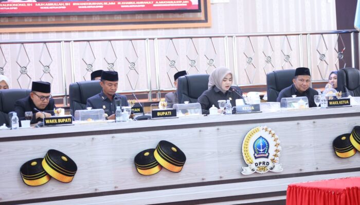 Bupati Bone dan DPRD Tanda Tangani Nota Kesepakatan KUPA-PPAS Perubahan APBD 2026 Rp2,7 Triliun