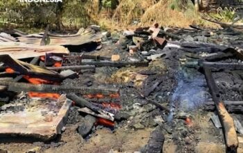 Innalillah, Kebakaran Hanguskan Rumah di Awangpone, Rata dengan Tanah