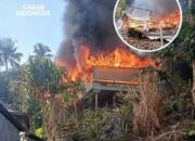 Kebakaran Hanguskan Rumah Panggung di Labole, Butuh Bantuan