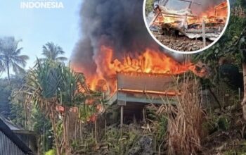 Kebakaran Hanguskan Rumah Panggung di Labole, Butuh Bantuan