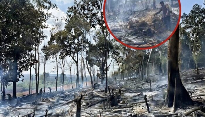 Kebakaran Lahan di Amali, TNI-Polri Bersama Warga Bergerak Cepat Padamkan Api Agar Tak Meluas
