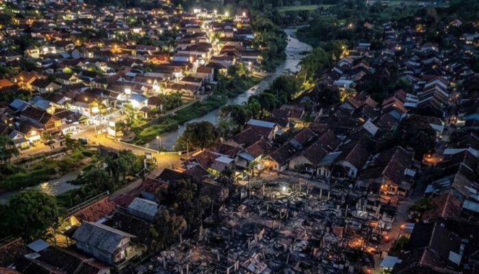 Malam Ini, Desa Sanrangeng Lokasi Kebakaran Belasan Rumah Masuk Jadwal Pemadaman Listrik?