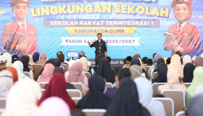 Bupati Bone Buka MPLS Sekolah Rakyat Terintegrasi 1, Tekankan Pendidikan dan Pembentukan Karakter