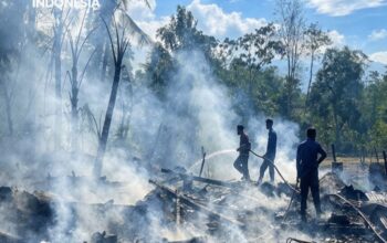 Innalillah, Kebakaran Rumah di Desa Selli: Gabah, Motor hingga Emas Ikut Terbakar