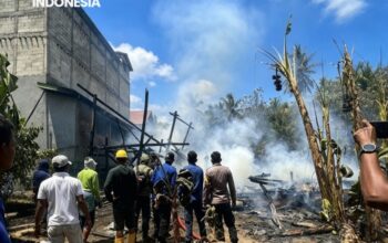 Api Cepat Merambat, Rumah Ludes Terbakar di Dua Boccoe