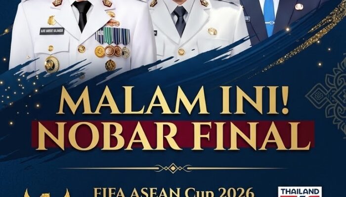 Malam Ini! Nobar Final FIFA ASEAN Cup Indonesia – Thailand di Lapangan Merdeka Bone, Dihadiri Bupati-Wabup