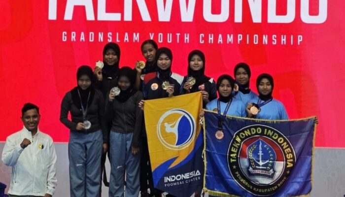 Taekwondo Bone Ukir Prestasi Internasional, Tundukkan Tim Malaysia Raih Perunggu