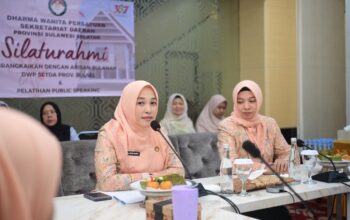 Perempuan Perwira TNI Pertama Pimpin DWP Sulsel, Andi Hikmawati Winarno Tekankan Kolaborasi dan Kekompakan