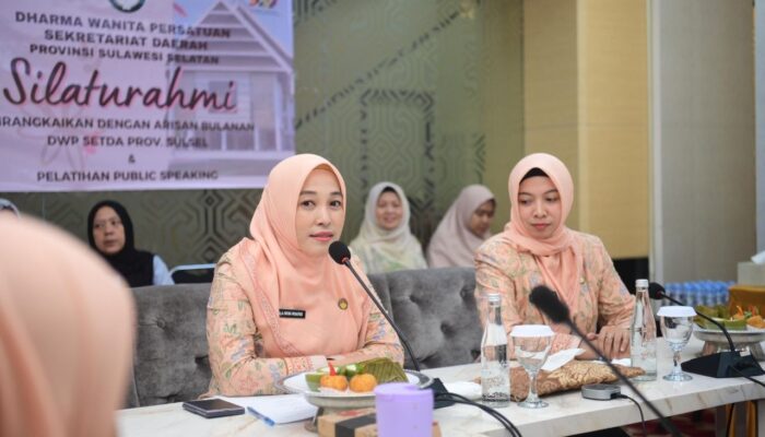 Perempuan Perwira TNI Pertama Pimpin DWP Sulsel, Andi Hikmawati Winarno Tekankan Kolaborasi dan Kekompakan