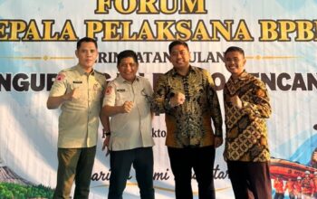 Perkuat Kesiapsiagaan Bencana, Pj Sekda Bone Bersama Plt Kalaksa BPBD Hadiri Puncak Bulan PRB Nasional 2026