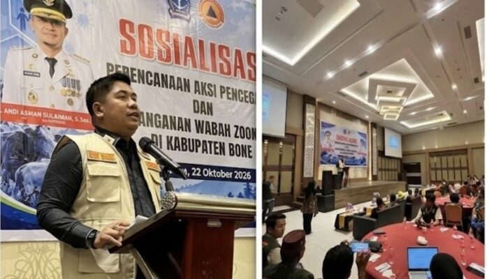 Pj Sekda Bone Buka Sosialisasi Zoonosis, Perkuat Sinergi Cegah Wabah