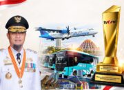 Gubernur Sulsel Terima Penghargaan Inovasi Layanan Transportasi Publik Terjangkau dan Terintegrasi