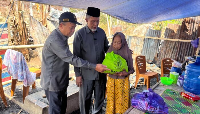 BAZNAS Bone Salurkan Bantuan untuk Korban Kebakaran di Bengo