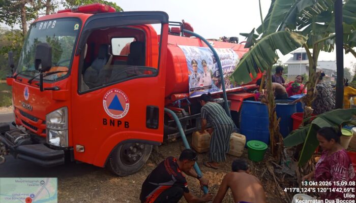 Musim Kemarau, Brigade Air Bersih BerAmal Masif Layani Masyarakat Bone dari Kota Hingga Pelosok