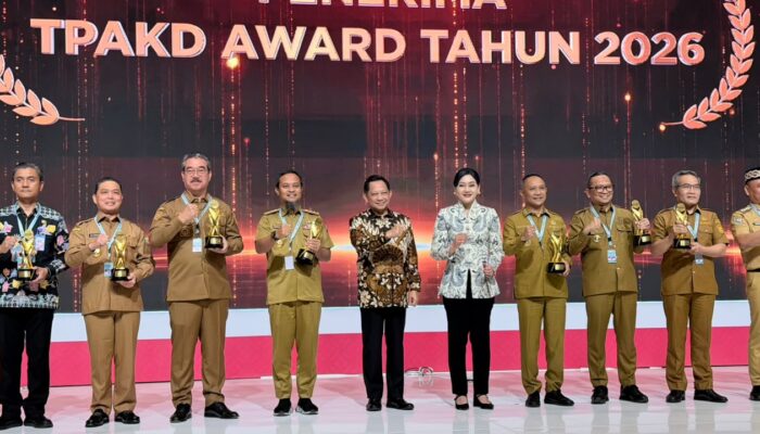 Gubernur Andi Sudirman Antarkan Sulsel Raih Penghargaan TPAKD Award 2026