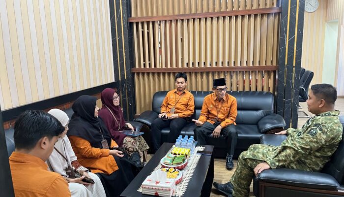 Pj Sekda Bone Terima Kunjungan Kepala BPS Bone