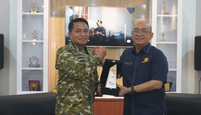 Perkuat Sinergi dengan TNI, Kepala KPP Pratama Watampone Audiensi ke Danrem 141/Toddopuli